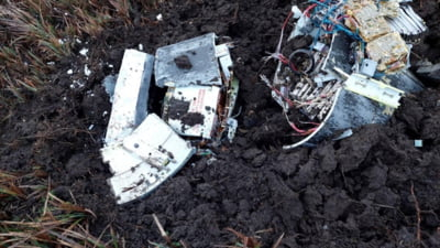 Resturile rachetei rusești căzute în Republica Moldova au fost distruse de pirotehniști