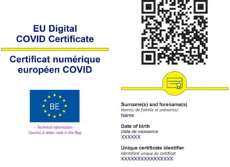 Cum arata pasaportul verde care va intra in vigoare de la 1 iulie. Documentul, valabil la nivelul UE, este imposibil de falsificat FOTO