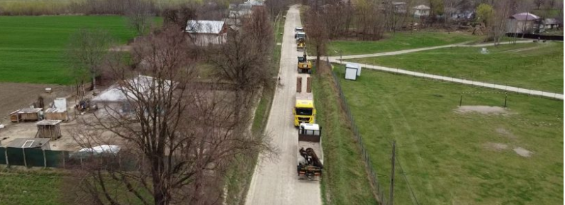 Botoșani – încă un drum județean se piatră va fi asfaltat