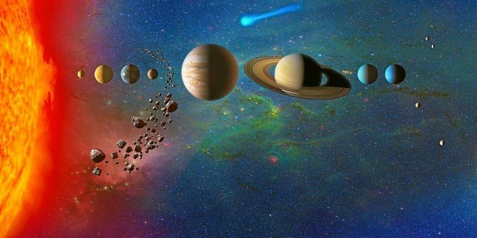 28 martie, fenomen astronomic rar. Cinci planete mari se vor alinia