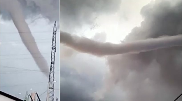Tornadă uriașă în județul Dolj