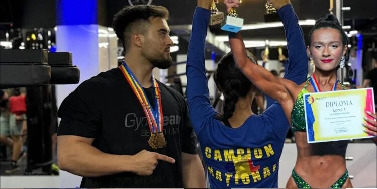 O tânără din Iași a cucerit lumea bodyfitnessului: două medalii de aur după doar doi ani de antrenament