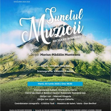 Spectacole grandioase și emoții finale. Opera Iași încheie stagiunea cu fast, o premieră și turnee naționale
