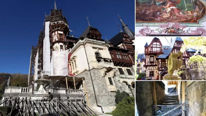 Castelul Peleș a ajuns o ruină după ce a fost „retrocedat” Casei Regale