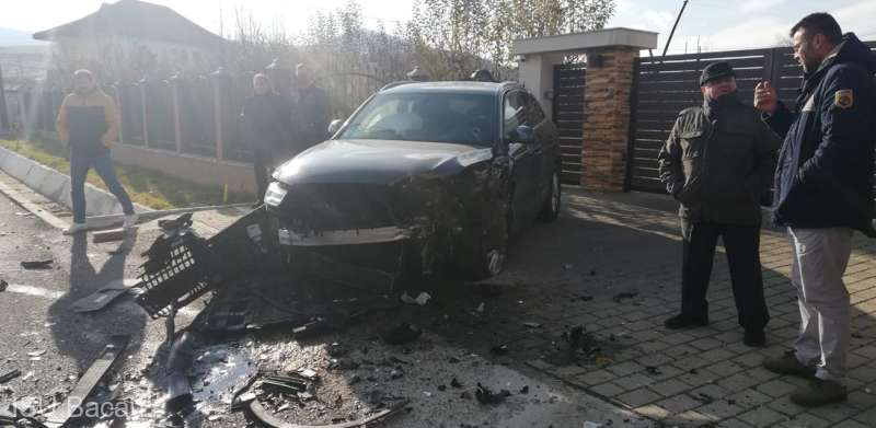 Accident grav la Bacău