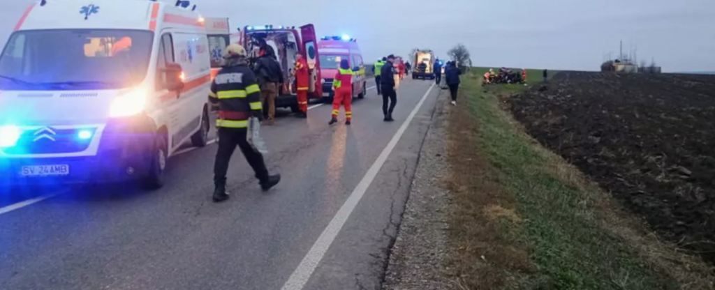 Accident mortal la Suceava!