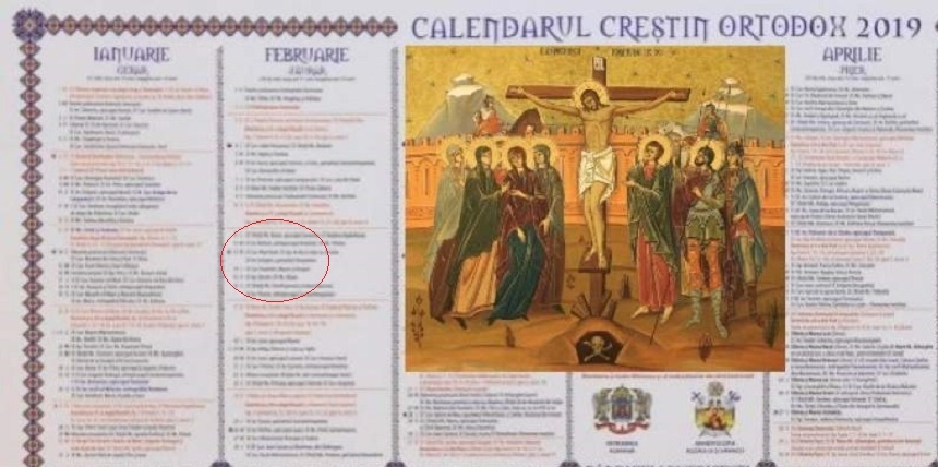 Calendar Creștin Ortodox. Sărbătoare 10 ianuarie - Cruce neagră 