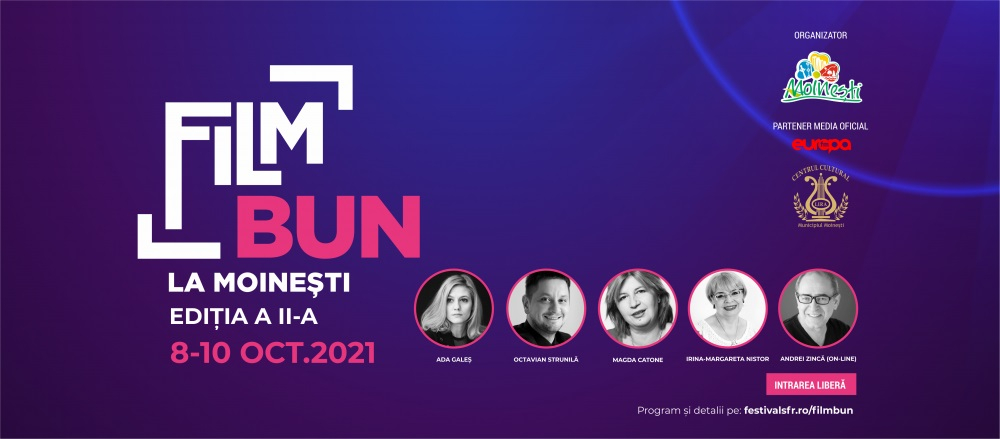 Irina-Margareta Nistor şi Magda Catone, printre invitaţii speciali ai Festivalului ‘Film Bun’ de la Moinești