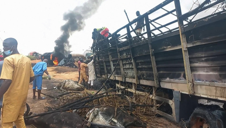 Explozia unei autocisterne în nordul Nigeriei a ucis cel puţin 94 de persoane