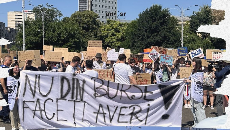 Elevii ieșeni nu vor să „achite nota de plată pentru greșelile politicienilor”