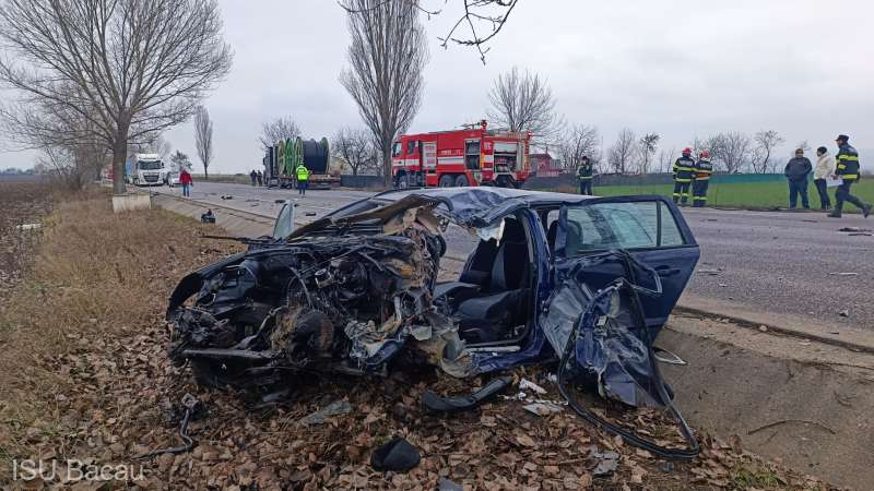  Accident la Bacău