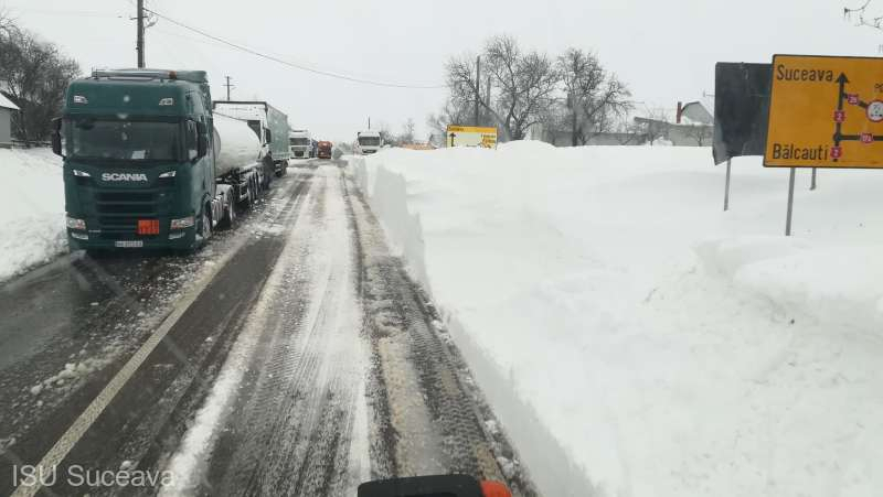 Drumurile către Botoșani au fost deblocate