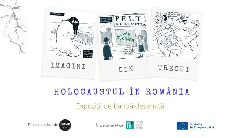 Holocaustul, prezentat în expoziții de bandă desenată