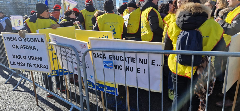 Sindicaliștii din educație fac grevă generală