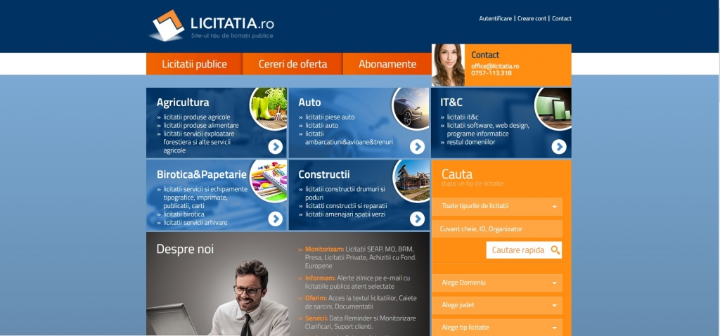 Licitatia.ro, 29 de licitatii in constructii au fost publicate pe jud. Iasi 