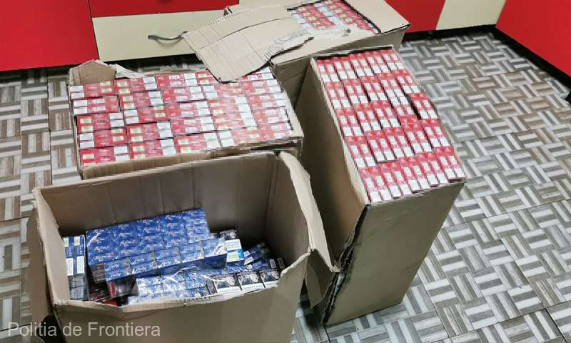 Percheziții la contrabandiștii de țigări