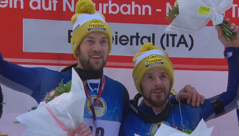 Italienii Patrick Pigneter şi Florian Clara, câștigătorii probei de dublu