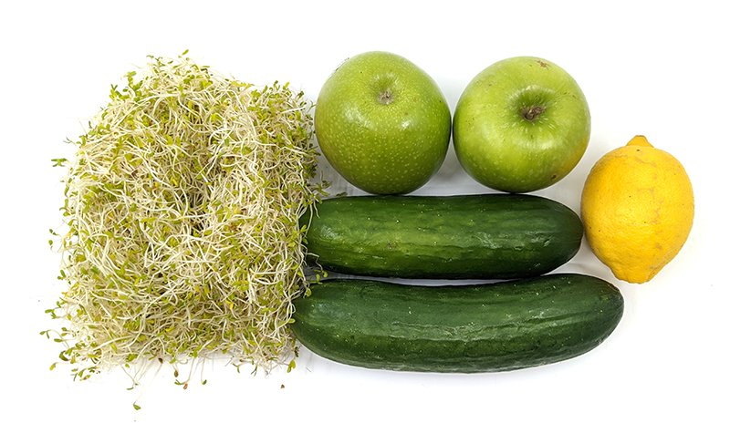 Alimentaţia cu germeni şi sucuri verzi, un trend care 