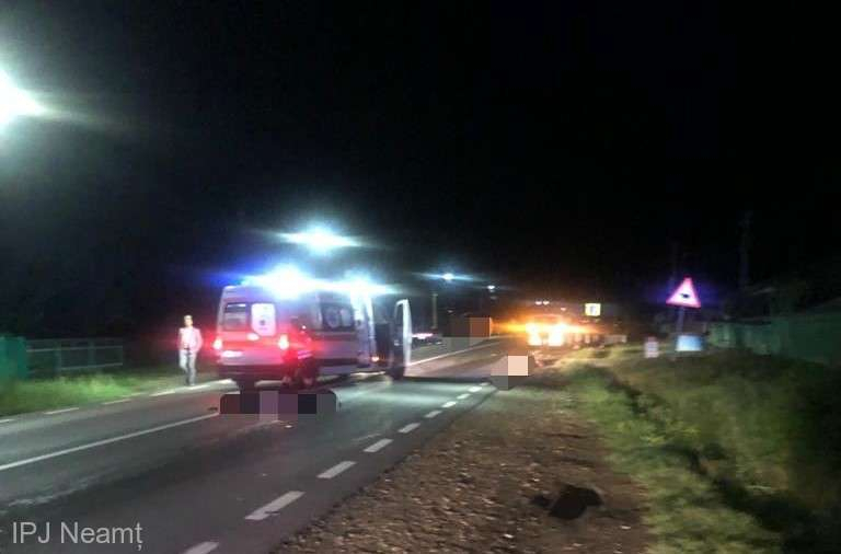 Accident mortal la Neamț. O femeie din Caraș Severin a fost ucisă