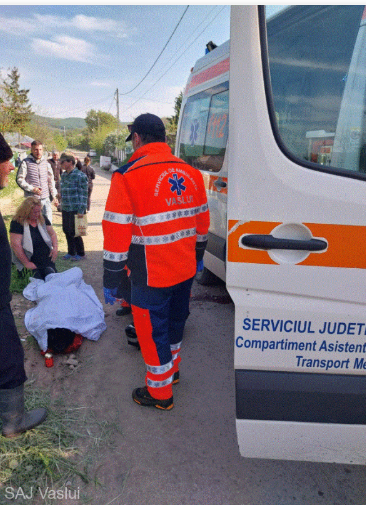 Un vasluian a fost ucis de fratele său. L-a călcat cu tractorul