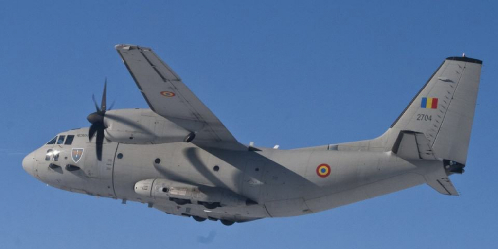 Copil din Suceava, transportat cu un avion militar la Milano