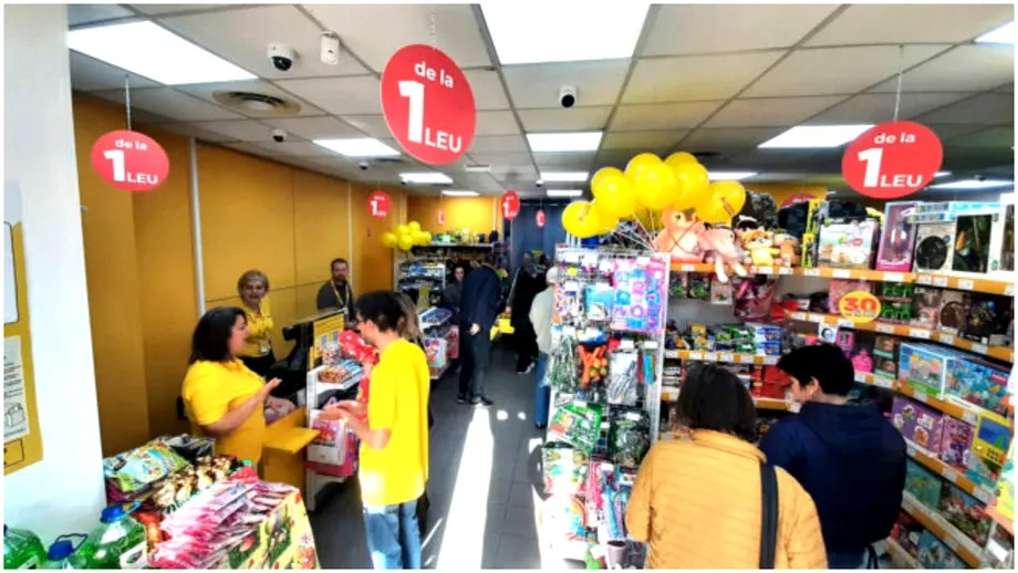 Retailerul din Ucraina, care vinde produse la 1 leu, se extinde în țara noastră. A deschis două noi magazine