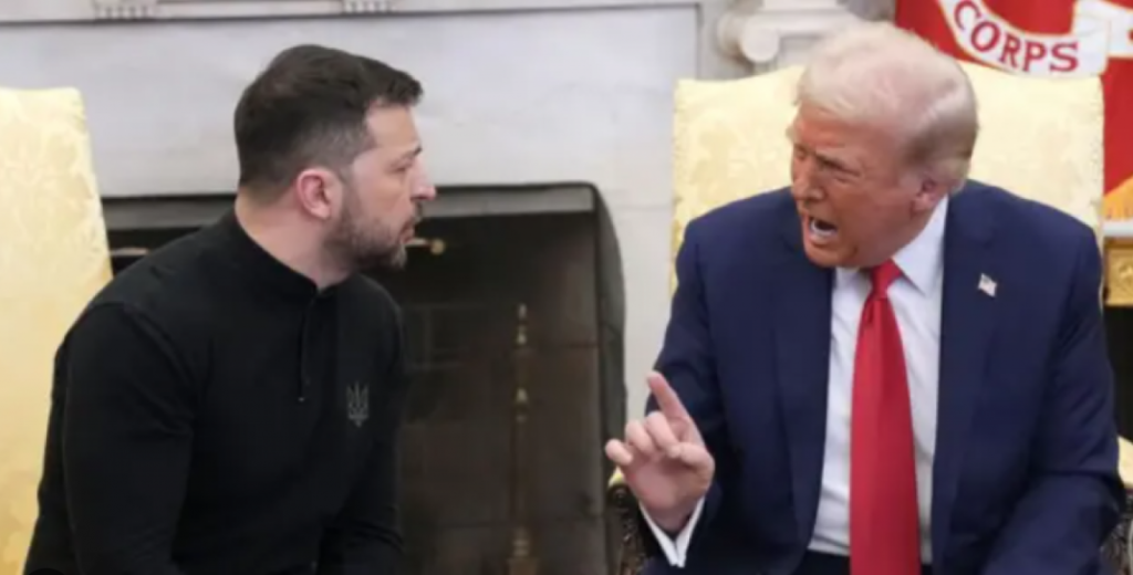 Tensiuni la Casa Albă între Volodmir Zelenski și Donald Trump