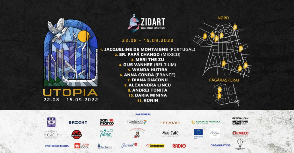  A început ZIDART, festival de artă stradală