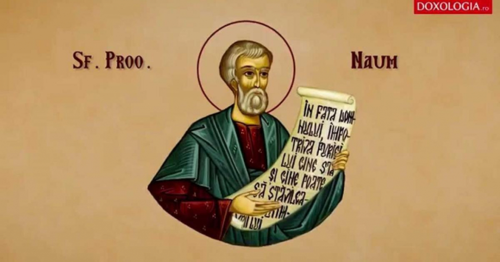 Calendar ortodox, 1 decembrie. Sfântul prooroc Naum