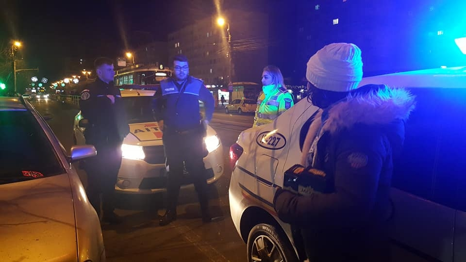 Hoaţă în plin fuleu, prinsă de cei de la Rutieră