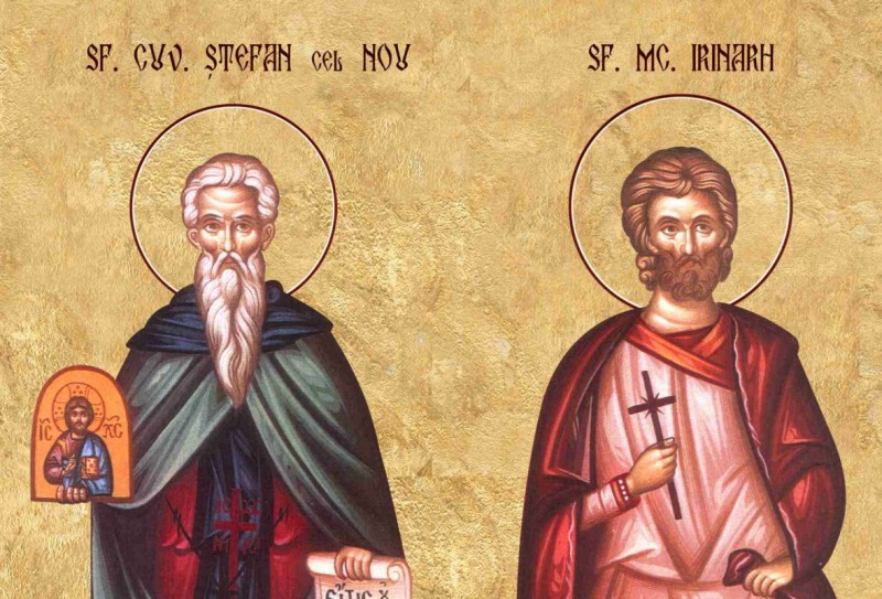 Calendar ortodox, 28 noiembrie. Sfântul Cuvios Mucenic Ștefan cel Nou