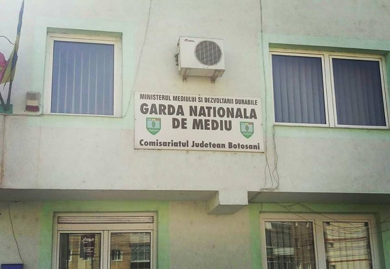 Amenzi de 45.000 de lei, date de Garda de Mediu Botoșani