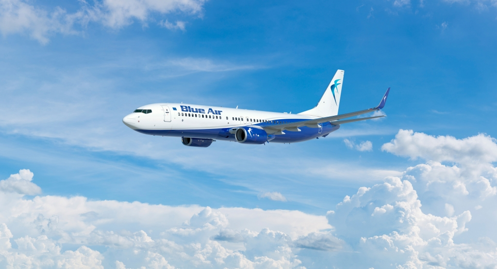 Blue Air transferă zborurile de pe aeroportul din Bacău, înperioada 15 august – 30 septembrie