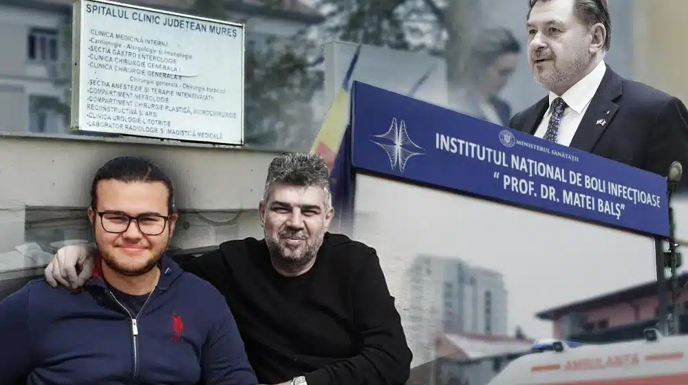Filip Andrei Ciolacu, fiul lui Marcel Ciolacu, transferat la Institutul Matei Balș, deși a obținut un punctaj modest la examen