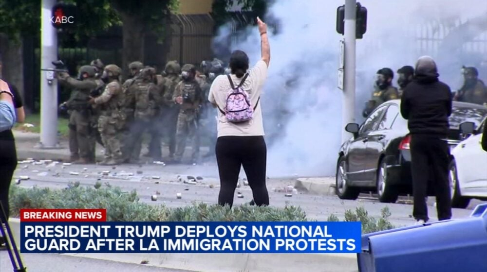 Casa Albă trimite Garda Națională în Los Angeles. Globaliștii provoacă haos pentru a-l doborî pe Trump