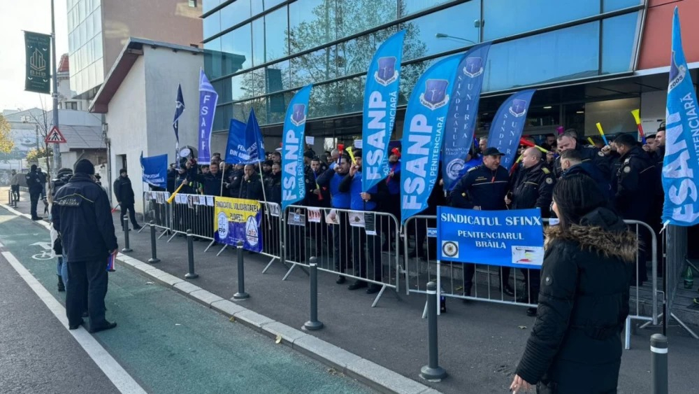 Închisorile rămân nepăzite de Crăciun și Revelion. Polițiștii de penitenciare protestează