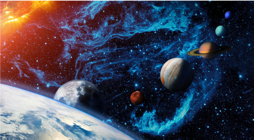 Fenomen astronomic rar. Șapte planete se vor alinia pe cer