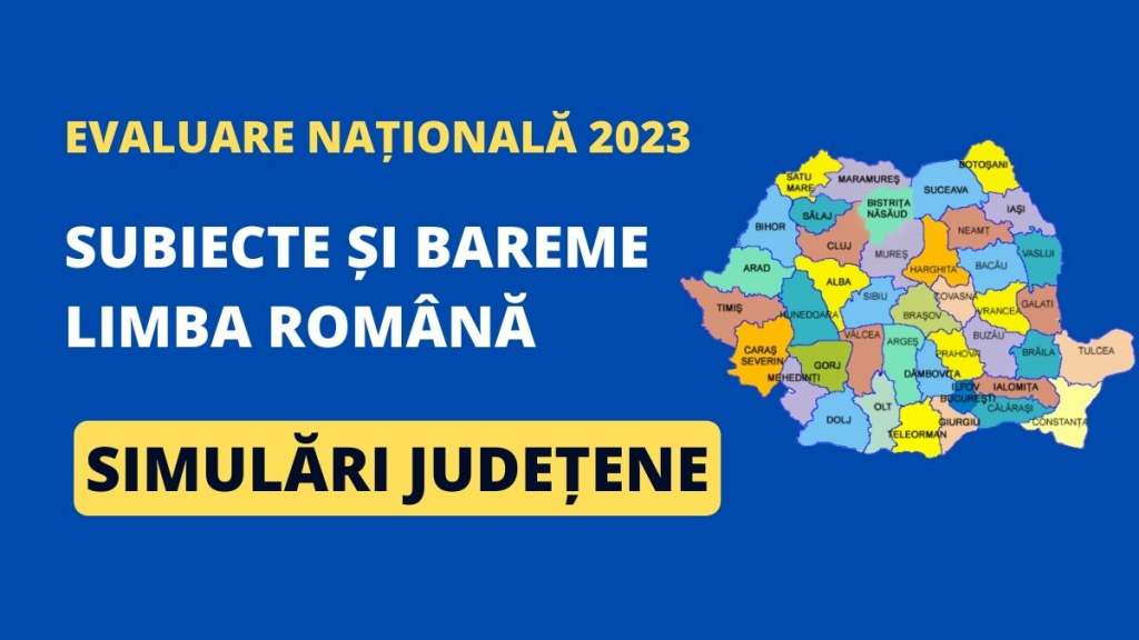 Simularea pentru Evaluarea Națională 2023 a început cu stângul