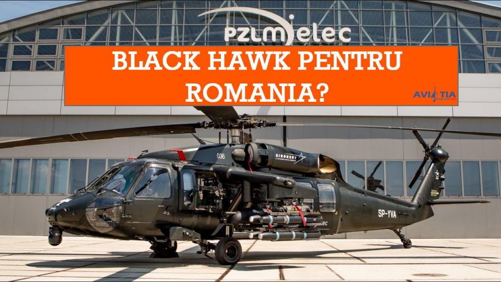 Elicopterele Black Hawk vor fi reparate la Bacău