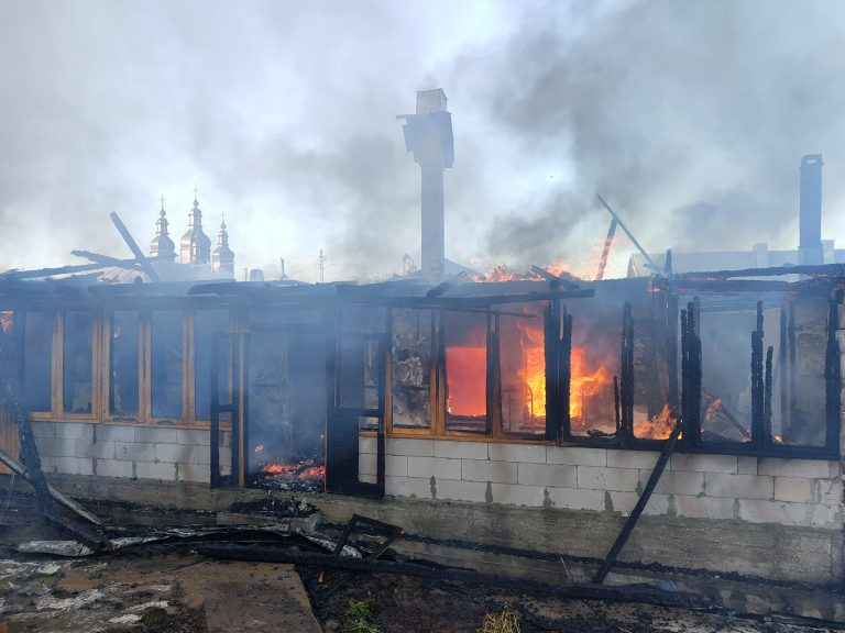 Incendiu la Mănăstirea Văratec