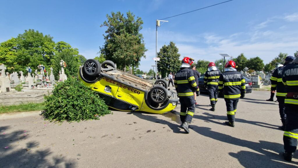 Accident grav în Cimitirul „Petru și Pavel
