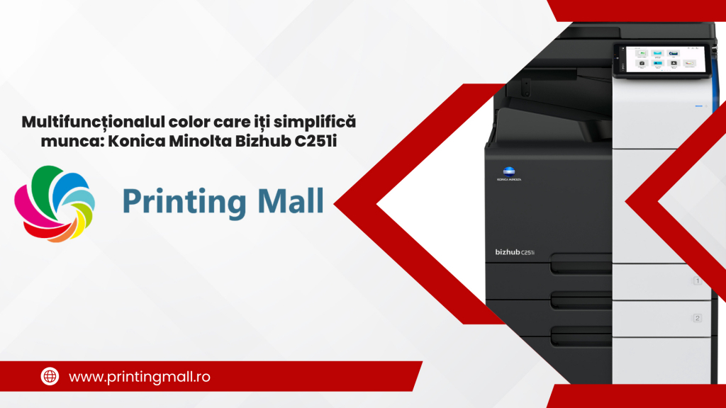 Multifuncționalul Color care Îți Simplifică Munca: Konica Minolta Bizhub C251i