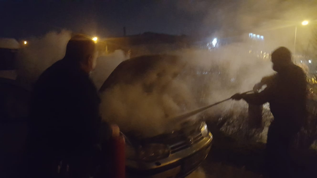 Jandarmii, în misiune neprevăzută la stingerea unui incendiu
