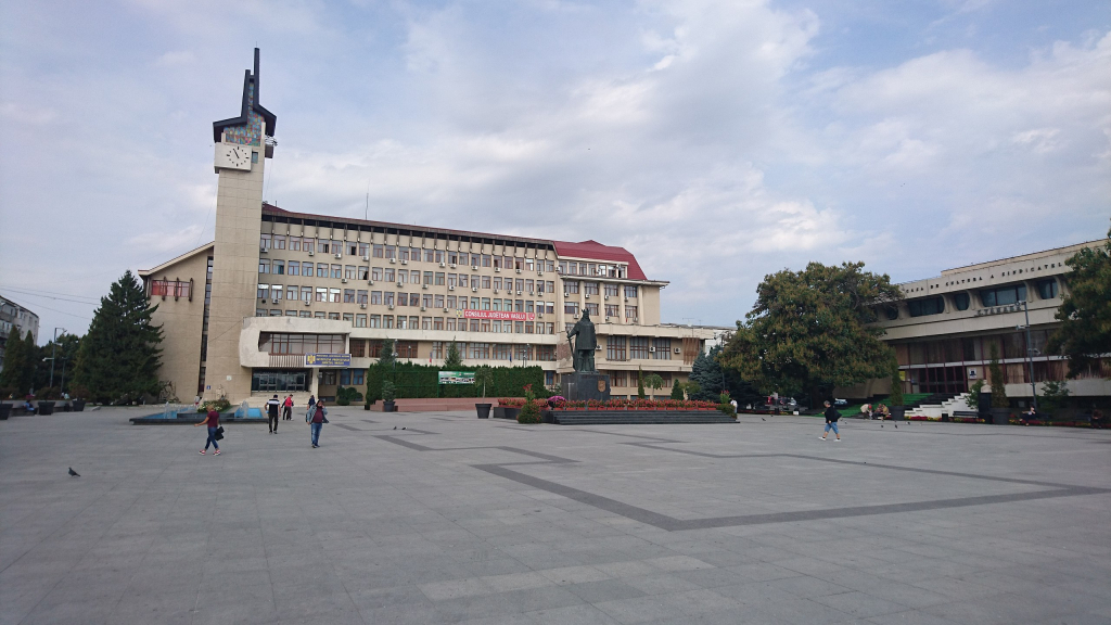 Scandal în centru Vasluiului
