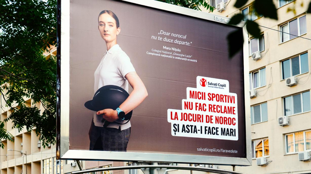  Când vedetele promovează jocuri de noroc, adolescenții plătesc prețul. Campania Salvați Copiii „Hai să jucăm corect! Fără vedete la jocuri de noroc”