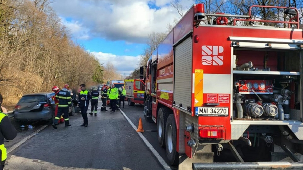 Accident grav la Suceava. Șase persoane au ajuns la spital!