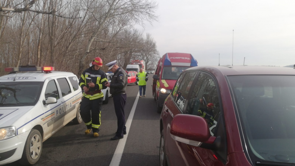 Accident cu şapte victime la Albiţa