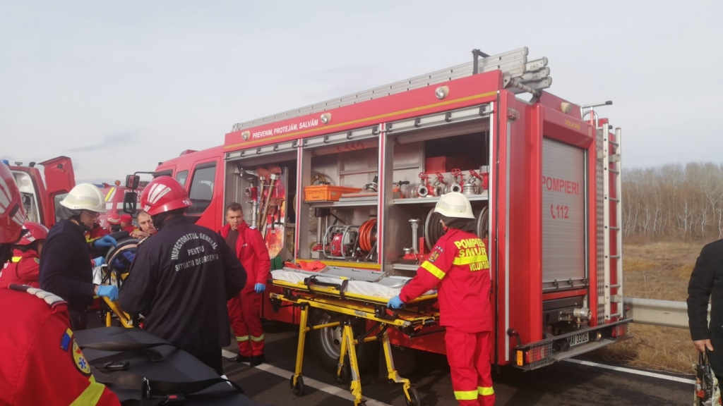 Accident cu şapte victime la Albiţa