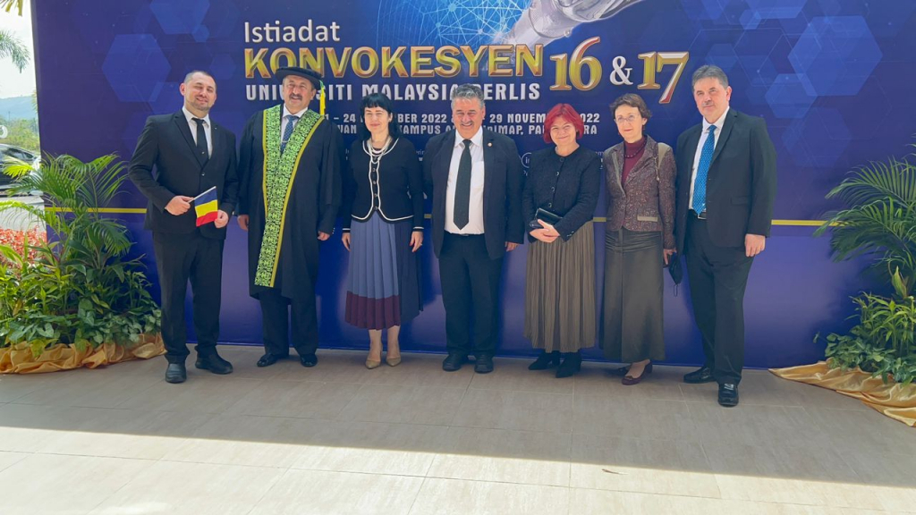 Prof. univ. dr. ing. Dan Cașcaval a devenit Doctor Honoris Causa al Universiti Malaysia Perlis