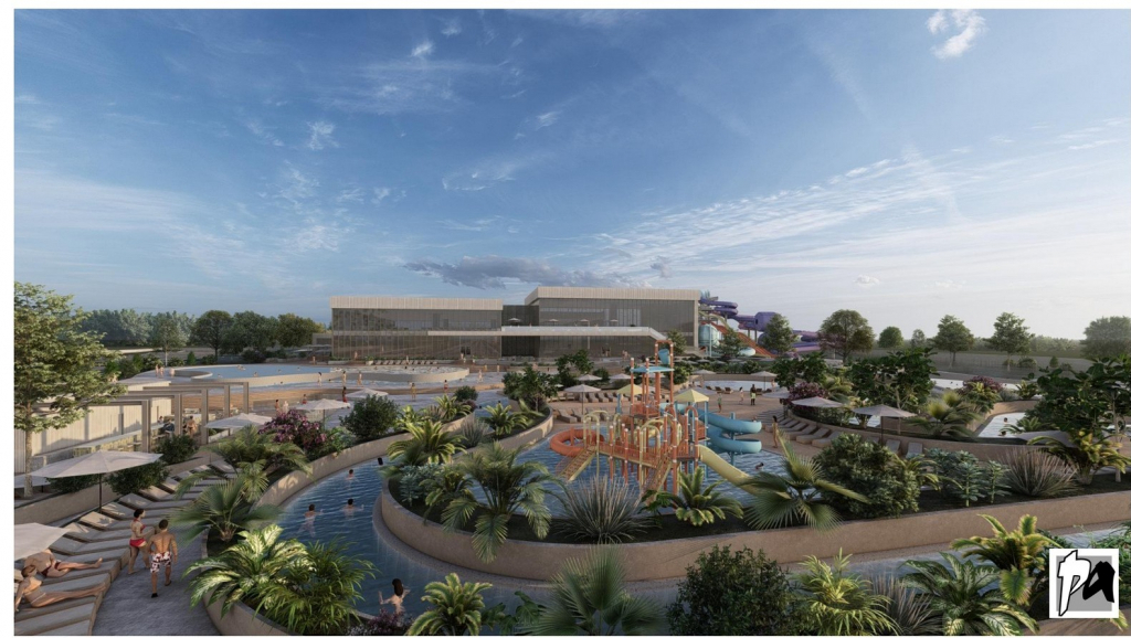 FOTO - Iașul își construiește Aqua Park cu 10 bazine, în Moara de Vânt